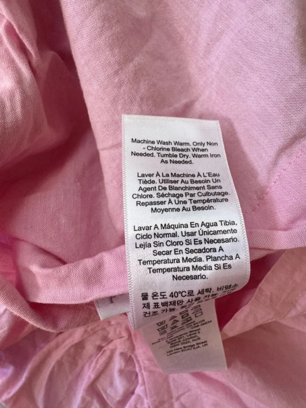 Pottery Barn Kids Pink Ruffled Pillow Sham 20x26 100% Organic Cotton